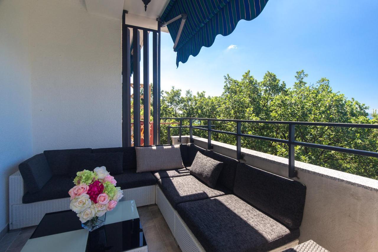 Deluxe Sea View Apartment Mate Balote Rijeka Exteriör bild