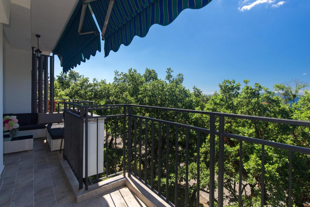 Deluxe Sea View Apartment Mate Balote Rijeka Exteriör bild