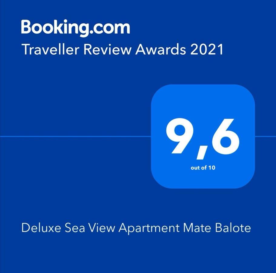 Deluxe Sea View Apartment Mate Balote Rijeka Exteriör bild